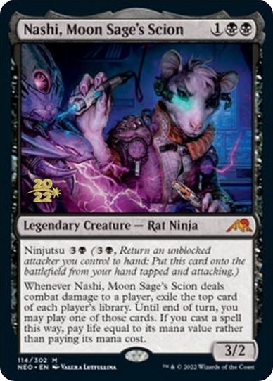 Nashi, Moon Sage's Scion (114) [Prerelease Cards]
