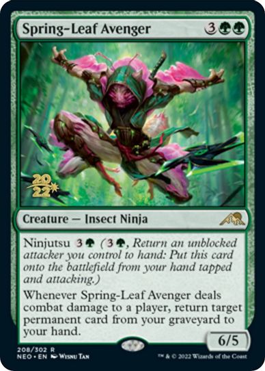 Spring-Leaf Avenger (208) [Prerelease Cards]