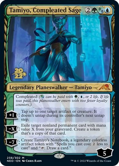 Tamiyo, Compleated Sage (238) [Prerelease Cards]