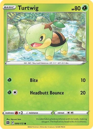 Turtwig (006/172) [Sword & Shield: Brilliant Stars]