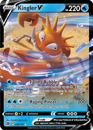 Zarude V - Brilliant Stars Pokémon card 016/172