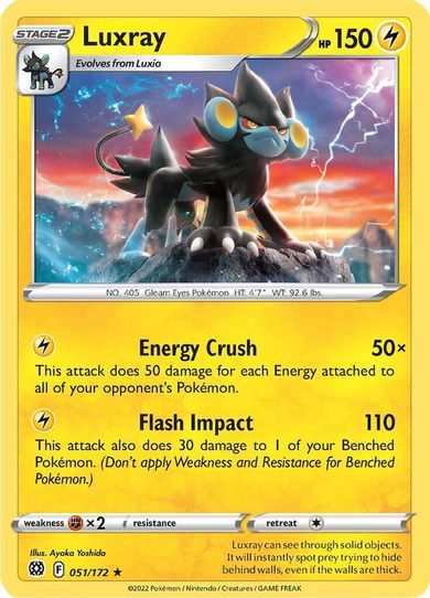 Luxray (051/172) [Sword & Shield: Brilliant Stars]