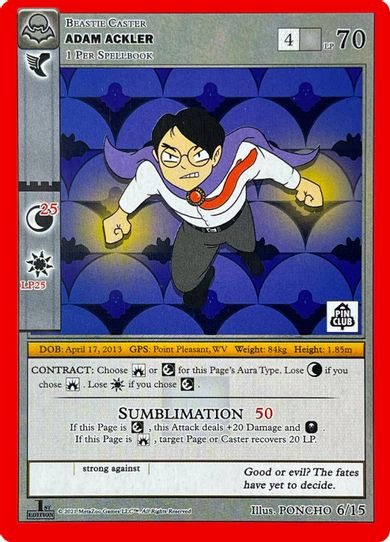 Adam Ackler (Nightfall Mystery Collection st Edition) (6/15) [Miscellaneous Promos]