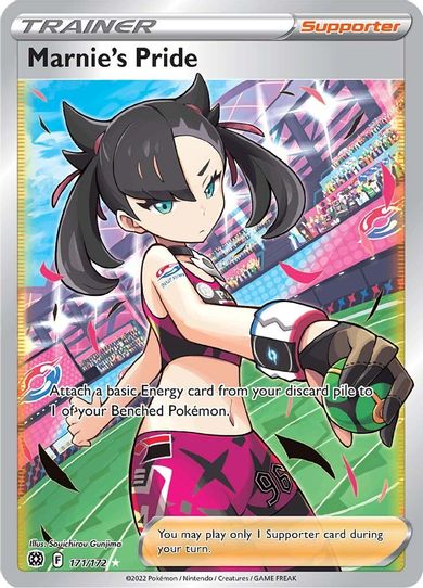 Marnie's Pride (Full Art) (171/172) [Sword & Shield: Brilliant Stars]