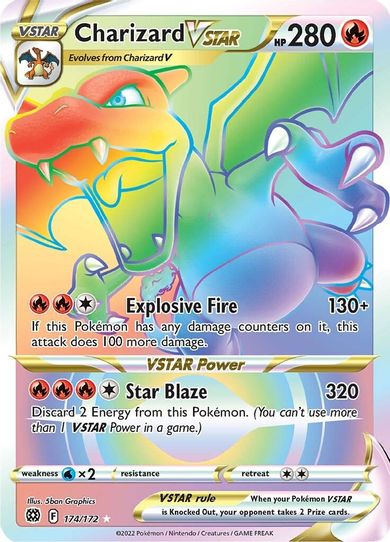 Charizard VSTAR (Secret) (174/172) [Sword & Shield: Brilliant Stars]