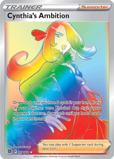 Cynthia's Ambition (Secret) (178/172) [Sword & Shield: Brilliant Stars]