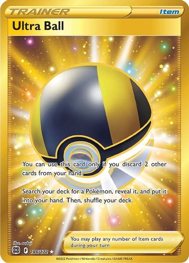 Ultra Ball (Secret) (186/172) [Sword & Shield: Brilliant Stars]