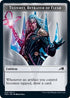 Samurai // Emblem - Tezzeret, Betrayer of Flesh Double-sided Token [Kamigawa: Neon Dynasty]