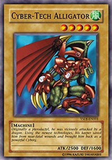 Cyber-Tech Alligator (YSDJ-EN001) [Starter Deck: Jaden Yuki]