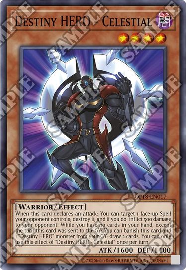 Destiny HERO - Celestial (OP18-EN017) [OTS Tournament Pack 18]