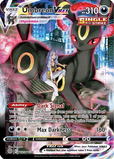 Umbreon VMAX (TG23/TG30) [SWSH09: Brilliant Stars Trainer Gallery]