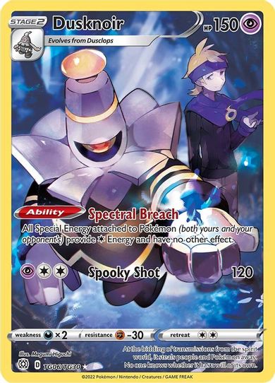 Dusknoir (TG06/TG30) [SWSH09: Brilliant Stars Trainer Gallery]