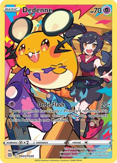 Dedenne (TG07/TG30) [SWSH09: Brilliant Stars Trainer Gallery]