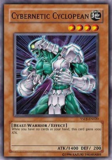 Cybernetic Cyclopean (YSDJ-EN020) [Starter Deck: Jaden Yuki]