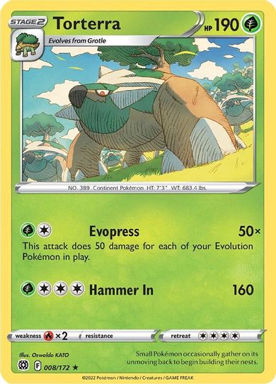 Torterra 008/172 [Deck Exclusives]