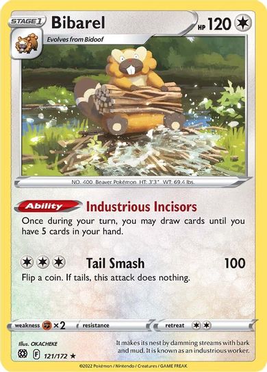 Bibarel 121/172 [Deck Exclusives]