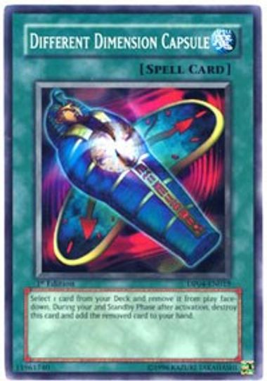 Different Dimension Capsule (DP04-EN019) [Duelist Pack 4: Zane Truesdale]
