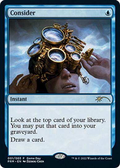 Consider (1) [Game Day & Store Championship Promos]