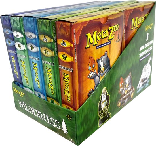 Wilderness: First Edition Tribal Theme Deck Display [Wilderness: First Edition Tribal Theme Decks]