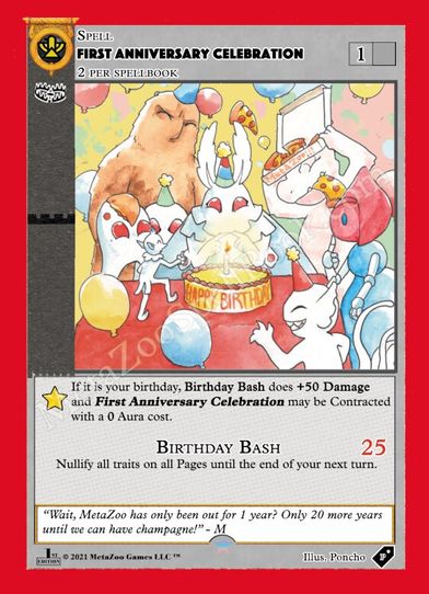 First Anniversary Celebration (st Edition) [Holiday Promos]