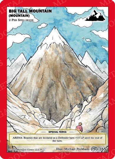 Big Tall Mountain (Mountain) (150/165) [Wilderness: First Edition]