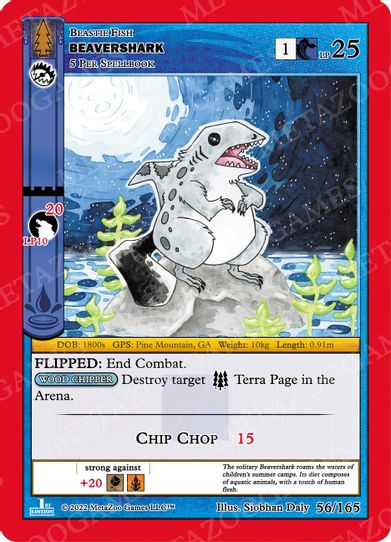 Beavershark (56/165) [Wilderness: First Edition]