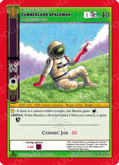 Cumberland Spaceman (84/165) [Wilderness: First Edition]