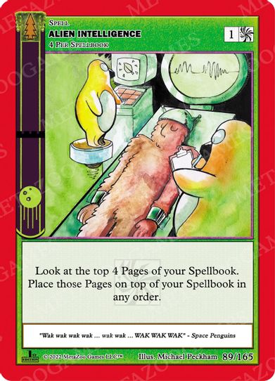 Alien Intelligence (89/165) [Wilderness: First Edition]