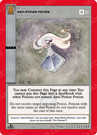 Anti-Potion Potion (123/165) [Wilderness: First Edition]