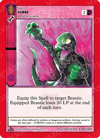 Curse (130/165) [Wilderness: First Edition]