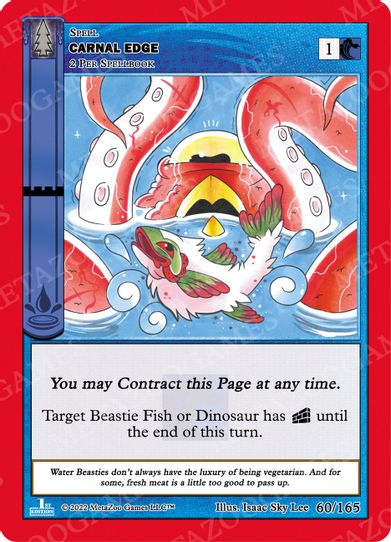 Carnal Edge (60/165) [Wilderness: First Edition]