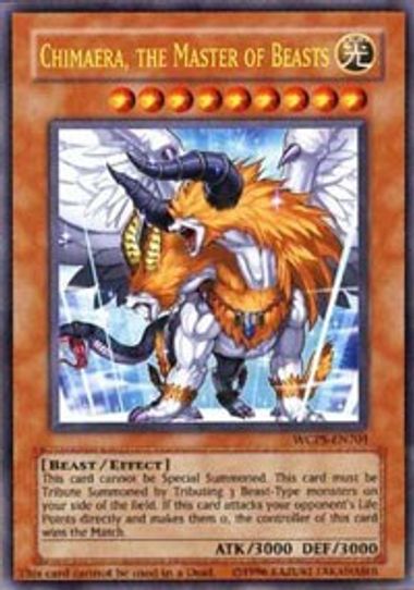 Chimaera, the Master of Beasts (WCPS-EN701) [World Championship Series]