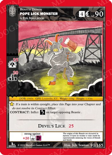 Pope Lick Monster (91/165) [Wilderness: First Edition]