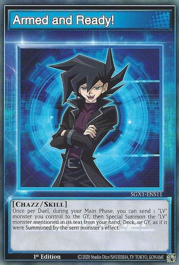 Armed and Ready! (SGX1-ENS11) [Speed Duel GX: Duel Academy Box]