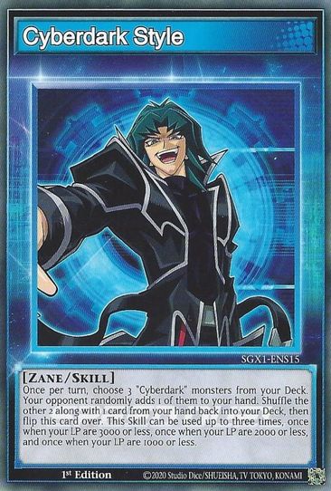 Cyberdark Style (SGX1-ENS15) [Speed Duel GX: Duel Academy Box]