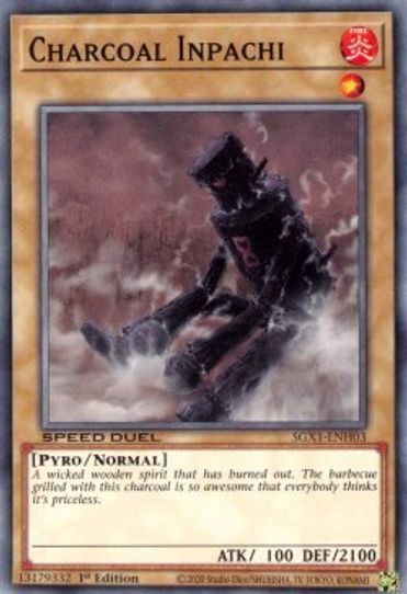 Charcoal Inpachi (SGX1-ENH03) [Speed Duel GX: Duel Academy Box]