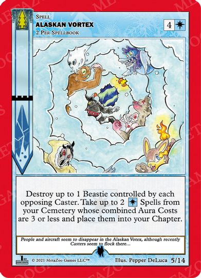 Alaskan Vortex (5/14) [Wilderness: First Edition Tribal Theme Decks]