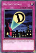 Destiny Signal (SGX1-ENB17) [Speed Duel GX: Duel Academy Box]
