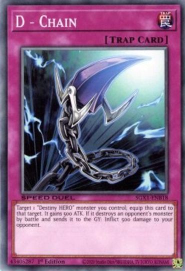 D - Chain (SGX1-ENB18) [Speed Duel GX: Duel Academy Box]