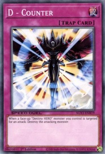 D - Counter (SGX1-ENB19) [Speed Duel GX: Duel Academy Box]