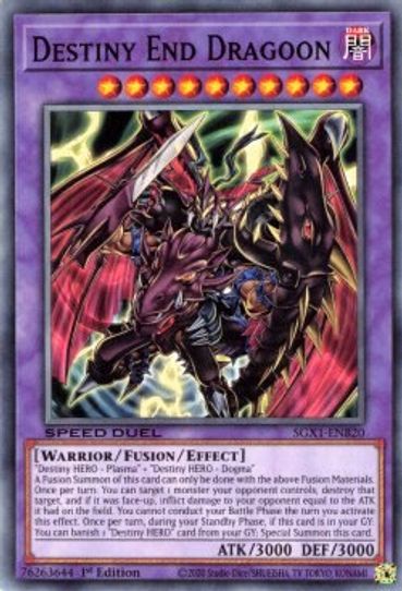 Destiny End Dragoon (SGX1-ENB20) [Speed Duel GX: Duel Academy Box]