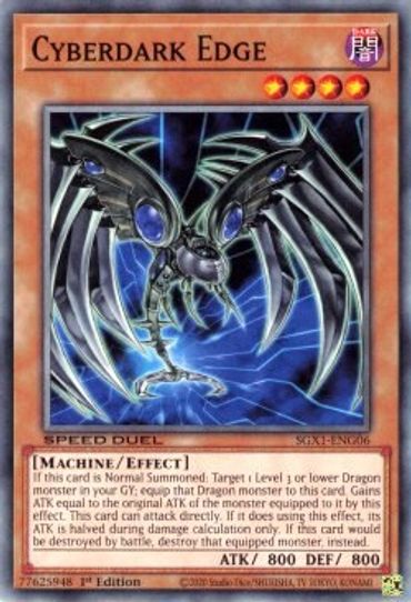Cyberdark Edge (SGX1-ENG06) [Speed Duel GX: Duel Academy Box]