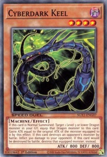 Cyberdark Keel (SGX1-ENG07) [Speed Duel GX: Duel Academy Box]