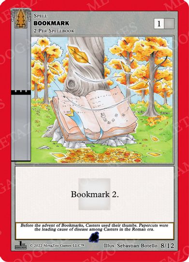 Bookmark (Water) (8/12) [Wilderness: First Edition Tribal Theme Decks]
