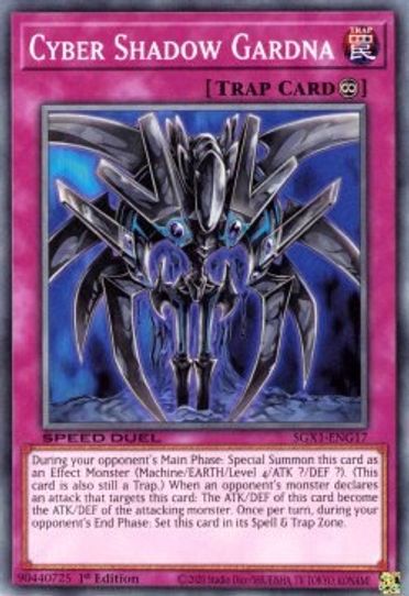 Cyber Shadow Gardna (SGX1-ENG17) [Speed Duel GX: Duel Academy Box]