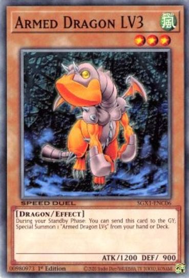 Armed Dragon LV (SGX1-ENC06) [Speed Duel GX: Duel Academy Box]