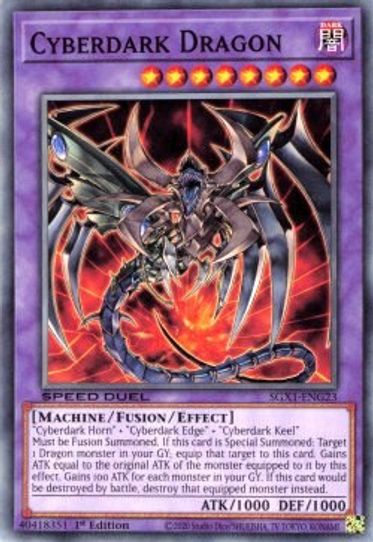Cyberdark Dragon (SGX1-ENG23) [Speed Duel GX: Duel Academy Box]