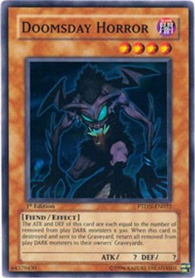 Doomsday Horror (PTDN-EN022) [Phantom Darkness]