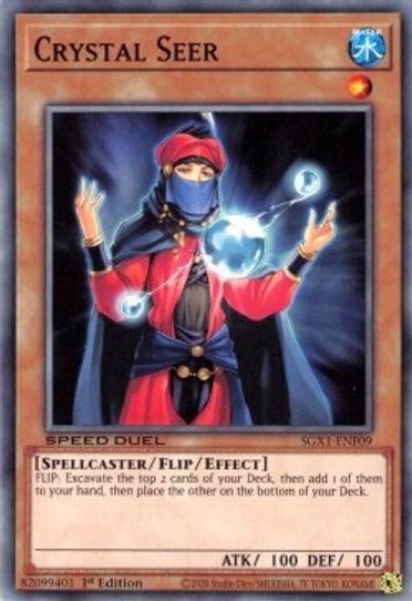 Crystal Seer (SGX1-ENF09) [Speed Duel GX: Duel Academy Box]