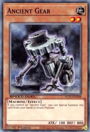 Ancient Gear (SGX1-END08) [Speed Duel GX: Duel Academy Box]